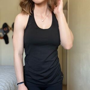 Danskin Now Fitted Women's Black Tank Top